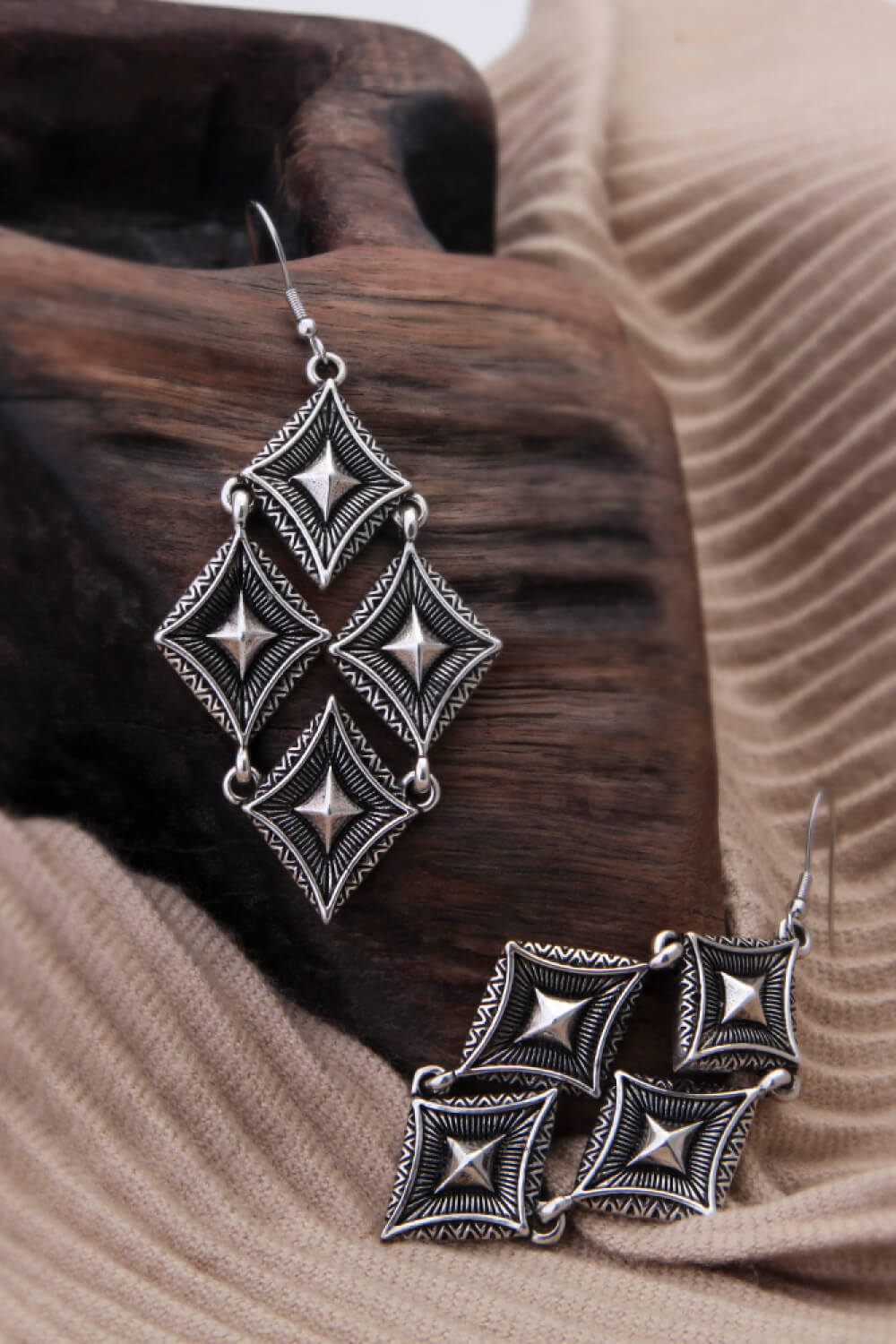 Stainless Steel Geometric Earrings for Women Fashion Jewelry