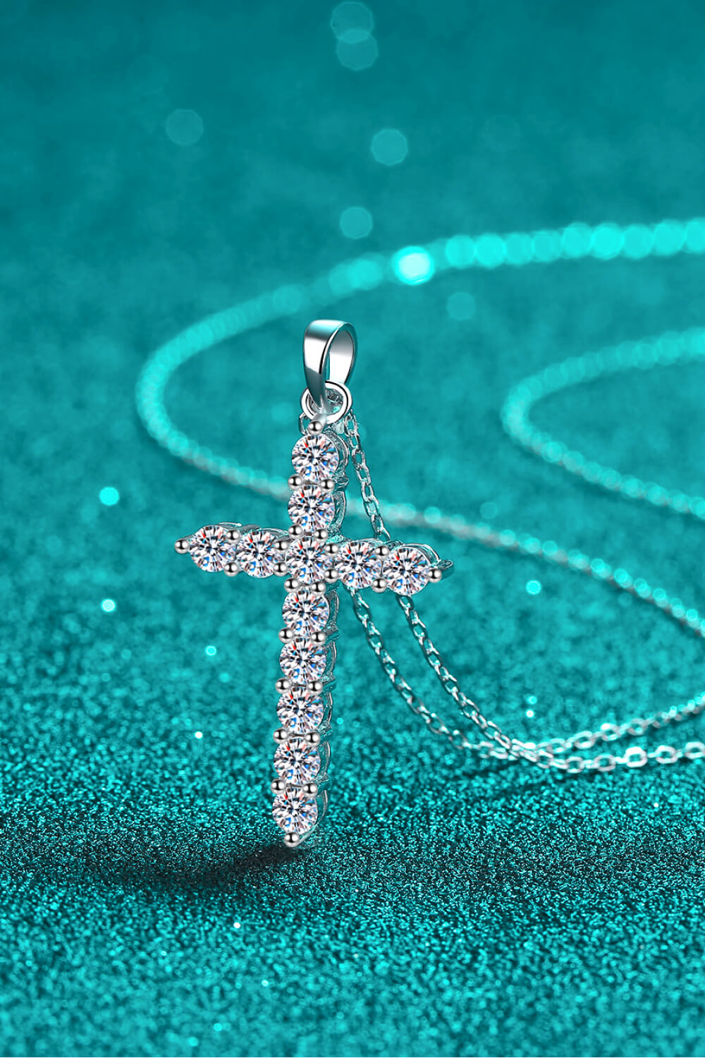 Sterling Silver Cross Necklace for Women Fashion Jewelry