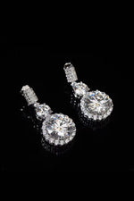 Load image into Gallery viewer, Platinum-Plated Drop Earrings for Women Fashion Jewelry
