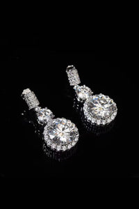 Platinum-Plated Drop Earrings for Women Fashion Jewelry