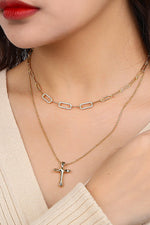 Load image into Gallery viewer, Cross Sterling Silver Necklace for Women Fashion Jewelry
