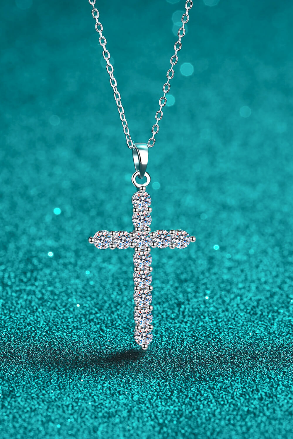 Sterling Silver Cross Necklace for Women Fashion Jewelry