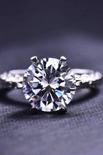 Load image into Gallery viewer, Side Stone Ring for Women Fashion Jewelry
