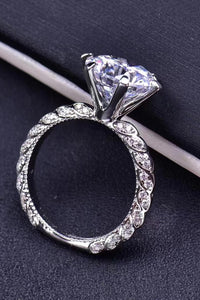 Side Stone Ring for Women Fashion Jewelry