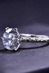 Side Stone Ring for Women Fashion Jewelry