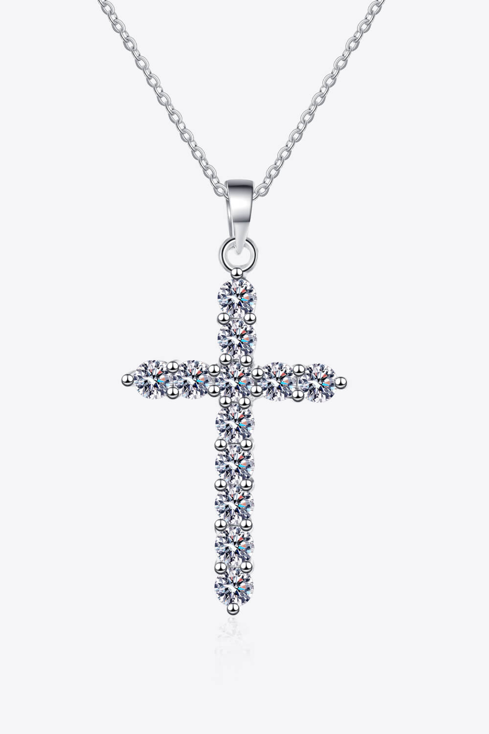 Sterling Silver Cross Necklace for Women Fashion Jewelry