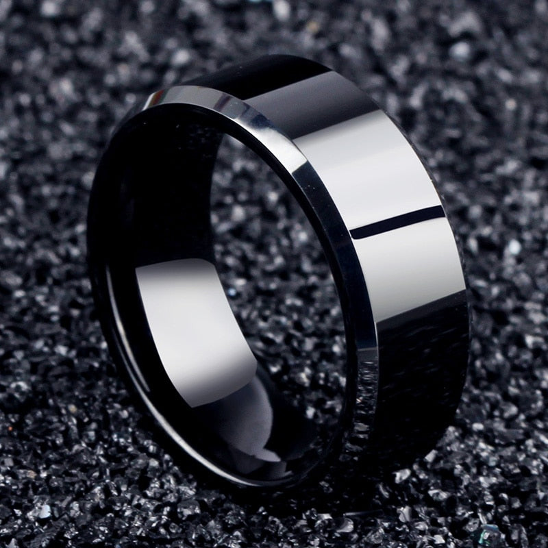 Black Ring for Men/Women Fashion Jewelry