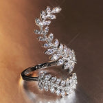 Load image into Gallery viewer, Silver Crystal Ring for Women Fashion Jewelry
