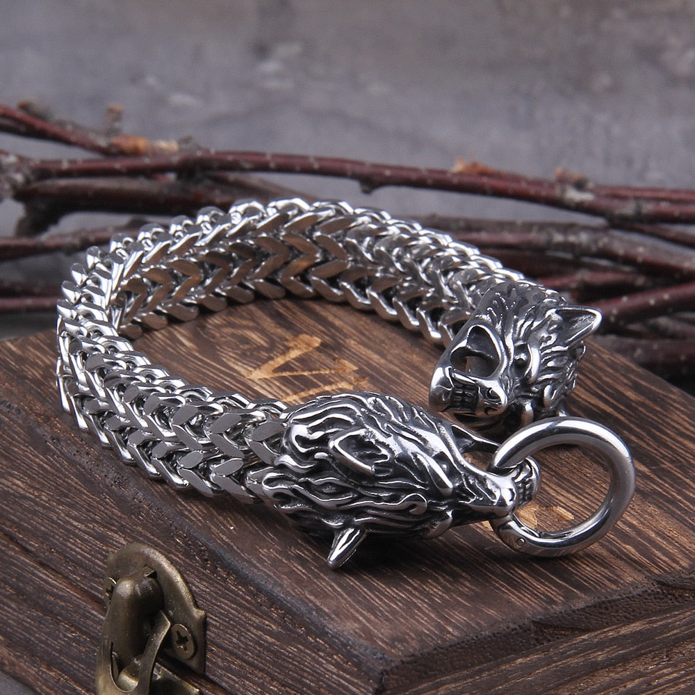 Viking Steel Bracelet for Men Fashion Jewelry