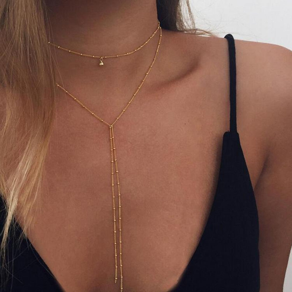 Long Necklace for Women Fashion Jewelry