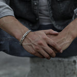 Load image into Gallery viewer, Silver Bracelet for Men Fashion Jewelry
