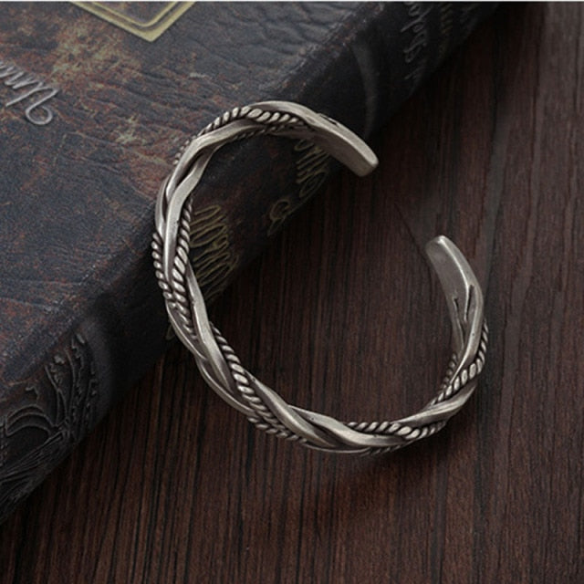 Silver Bracelet for Men Fashion Jewelry