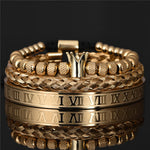 Load image into Gallery viewer, Luxury Royal Steel Bracelet for Men Fashion Jewelry
