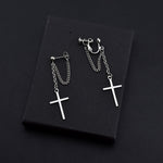 Load image into Gallery viewer, Cross Earrings for Men/Women Fashion Jewelry
