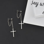 Load image into Gallery viewer, Cross Earrings for Men/Women Fashion Jewelry
