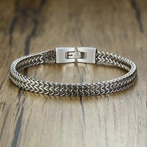 Steel Bracelet for Men Fashion Jewelry