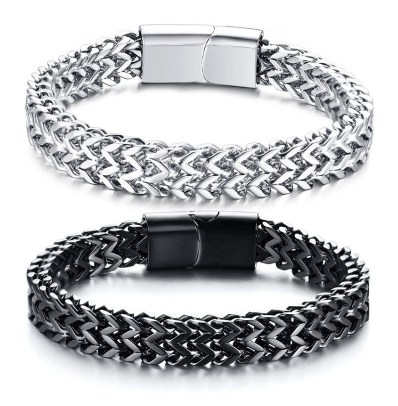 Steel Bracelet for Men Fashion Jewelry