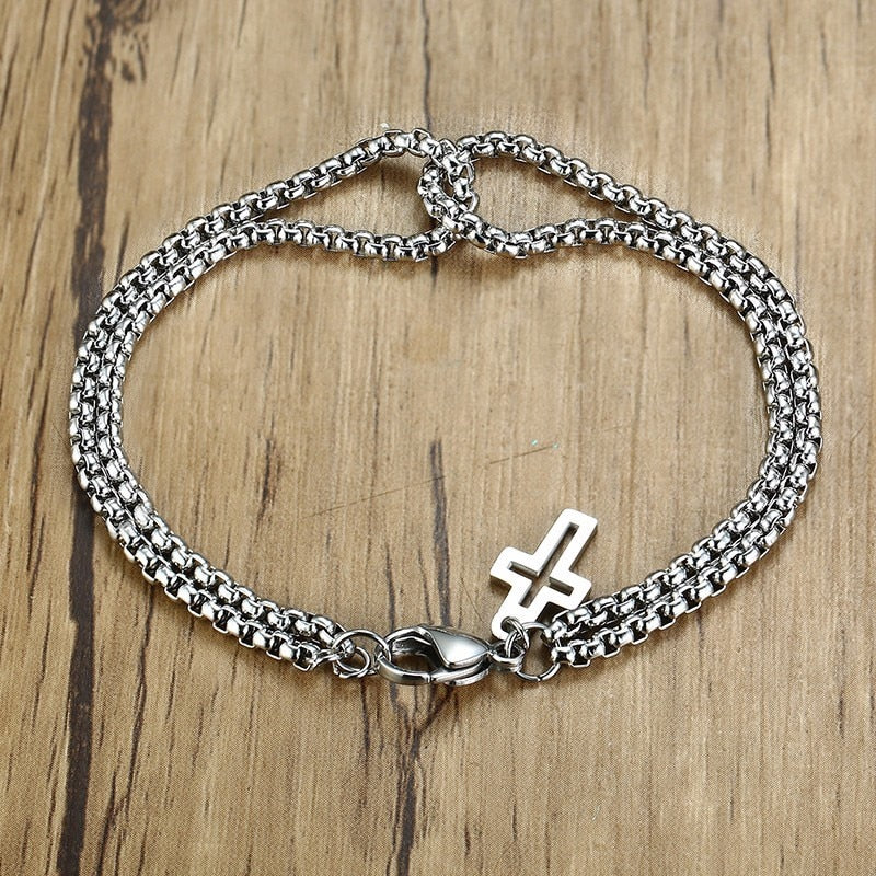 Steel Bracelet for Men Fashion Jewelry