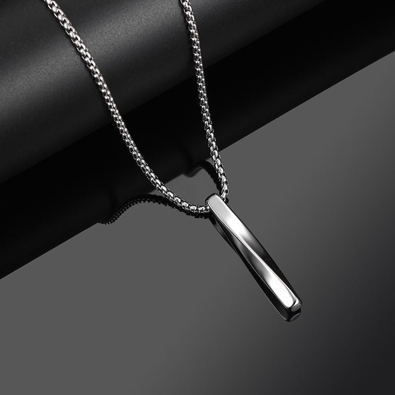 Steel Necklace for Men Fashion Jewelry