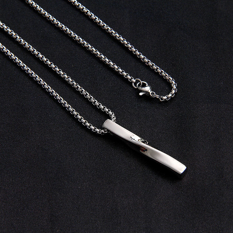 Steel Necklace for Men Fashion Jewelry