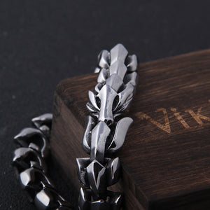 Viking Punk Bracelet for Men Fashion Jewelry