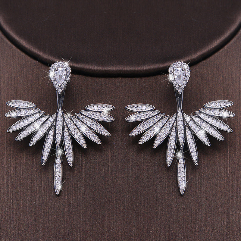 Luxury Crystal Earrings for Women Fashion Jewelry