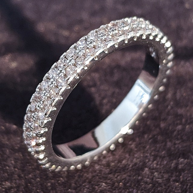 Luxury Silver Ring for Women Fashion Jewelry