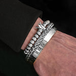 Load image into Gallery viewer, Luxury Royal Steel Bracelet for Men Fashion Jewelry
